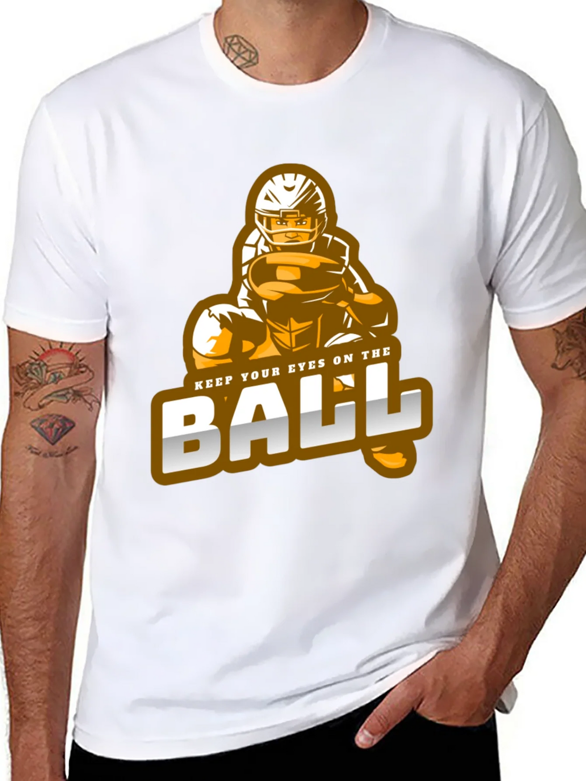 Keep Your Eyes on the Ball T-Shirt product image 7
