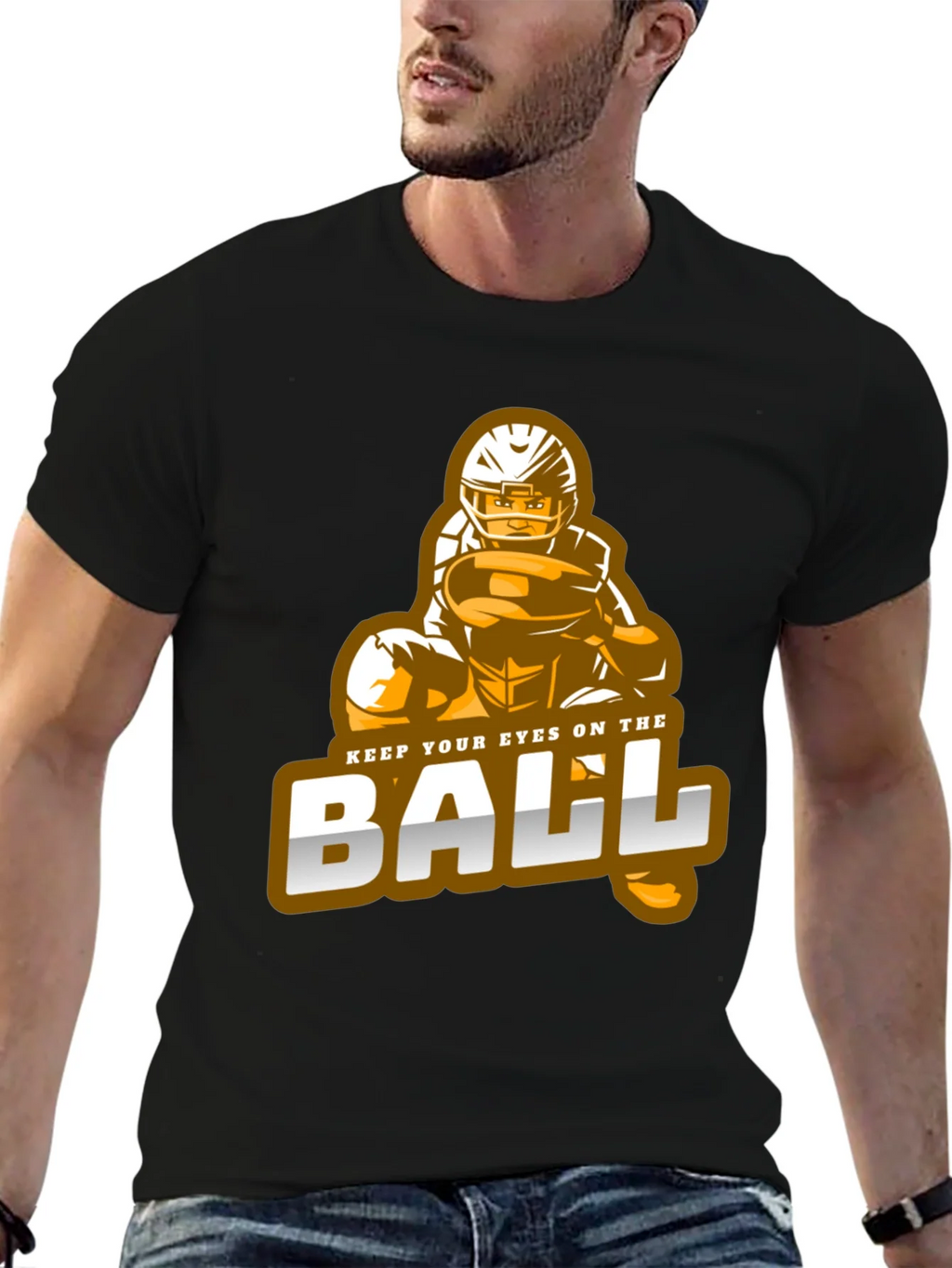 Keep Your Eyes on the Ball T-Shirt product image 6