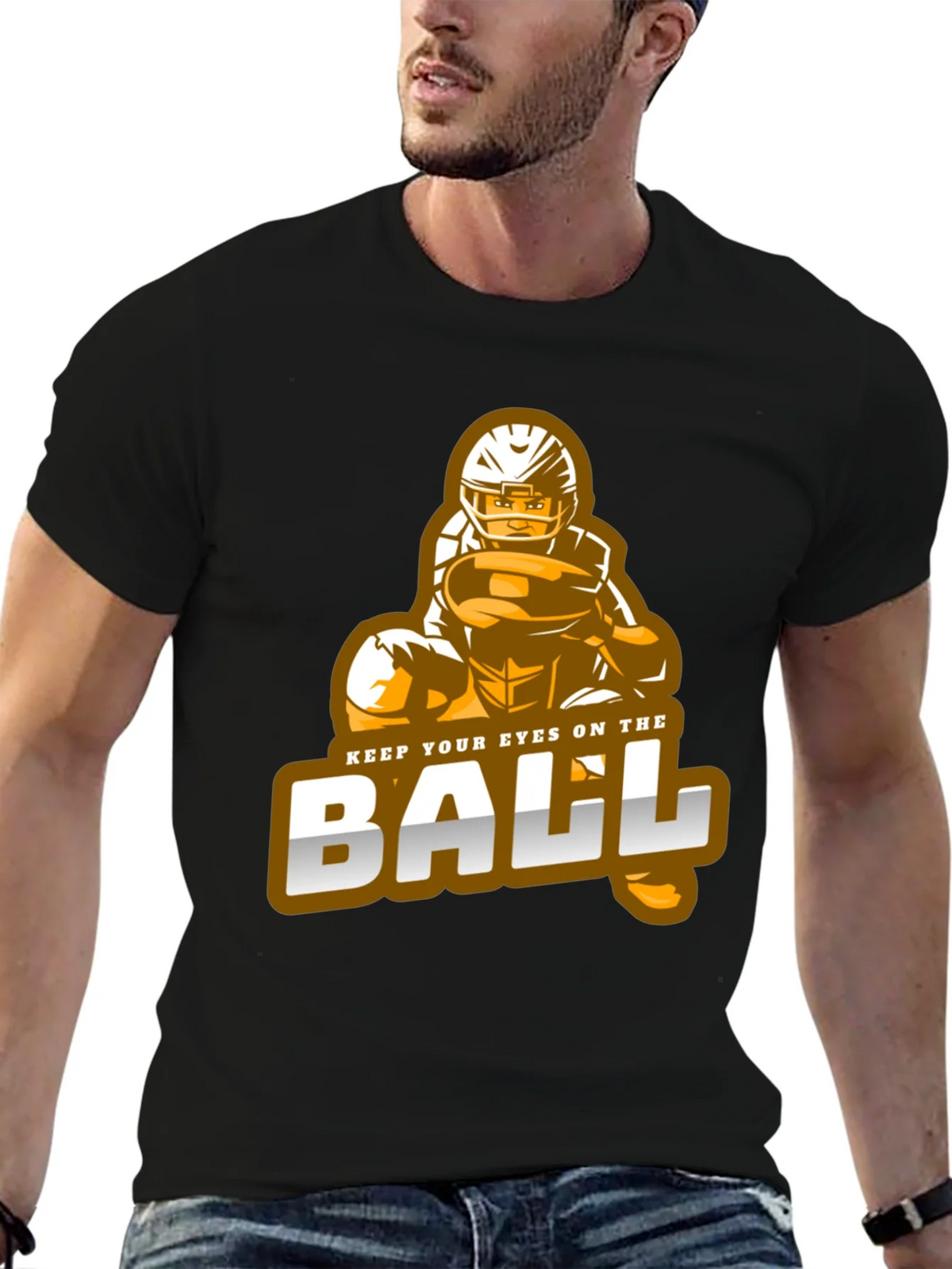 Keep Your Eyes on the Ball T-Shirt product image 6