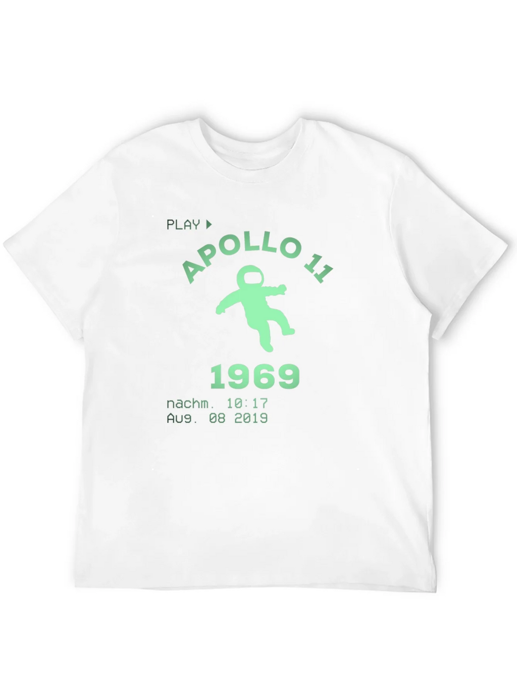 Apollo 11 Moon Landing Graphic Tee product image 11