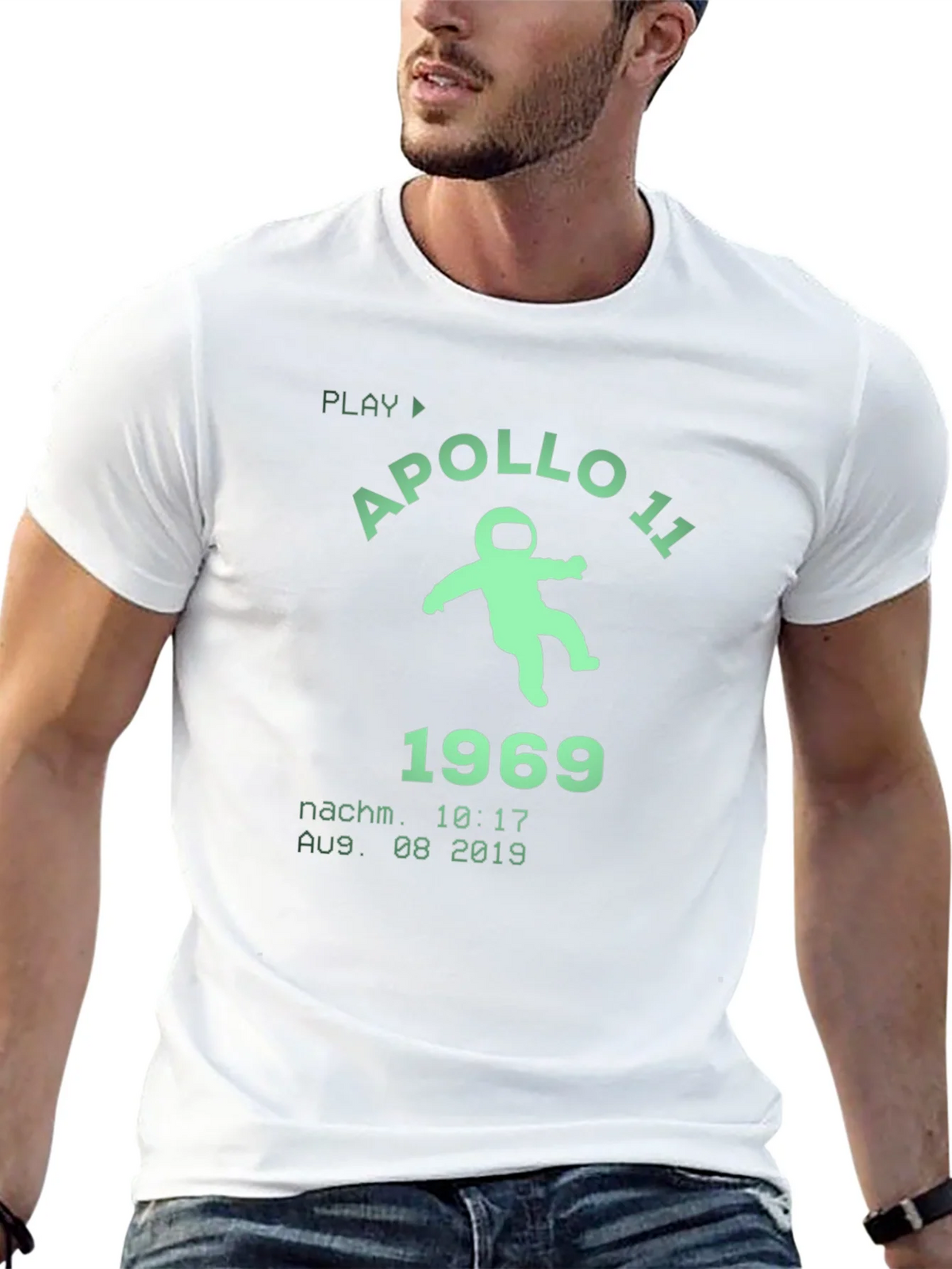 Apollo 11 Moon Landing Graphic Tee product image 12