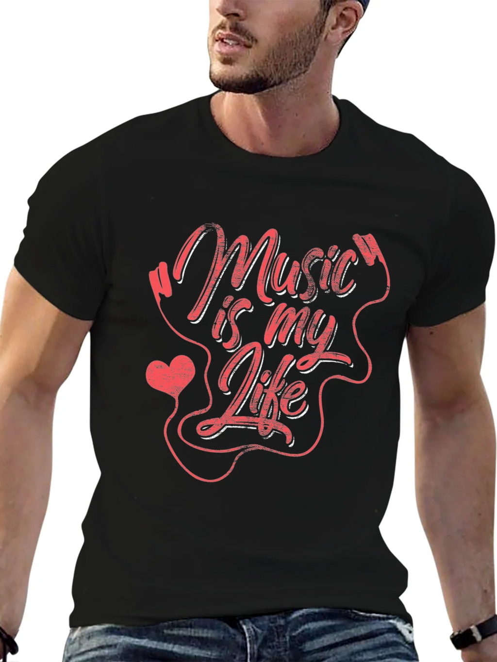 Music Is My Life T-Shirt - Stylish Graphic Tee product image 6