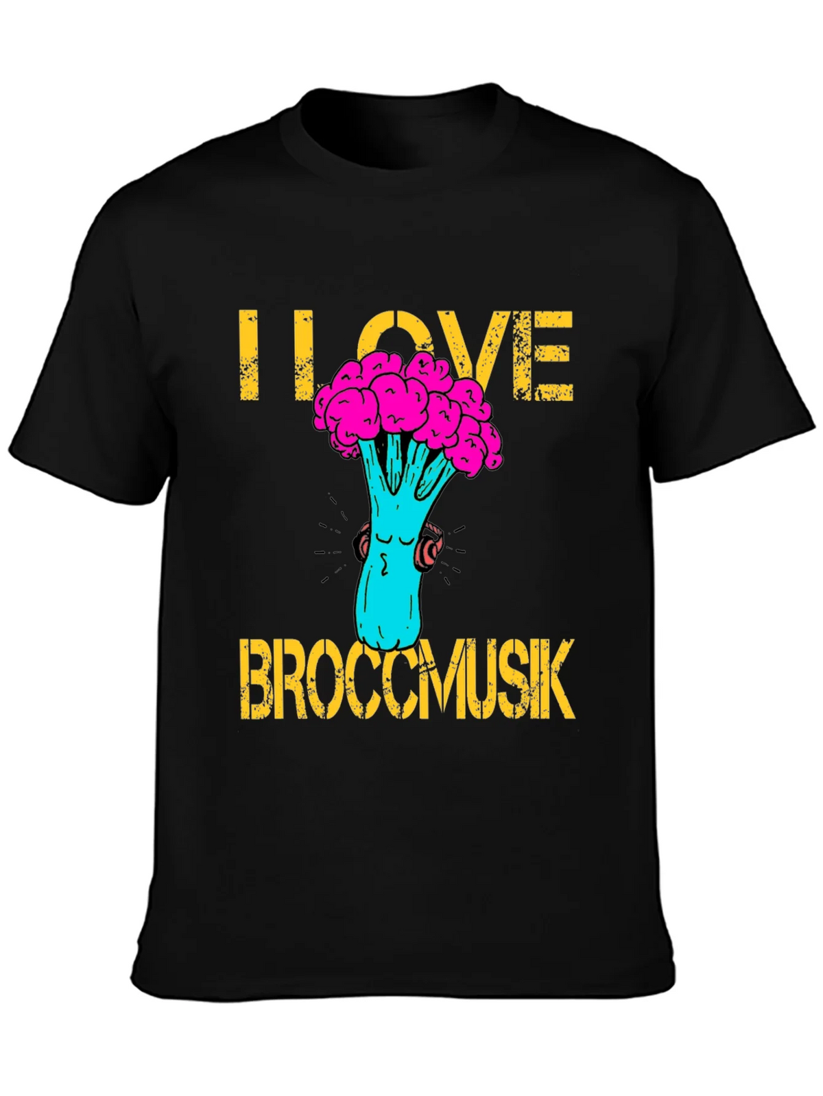 I Love Broccomusik T-Shirt product image 3