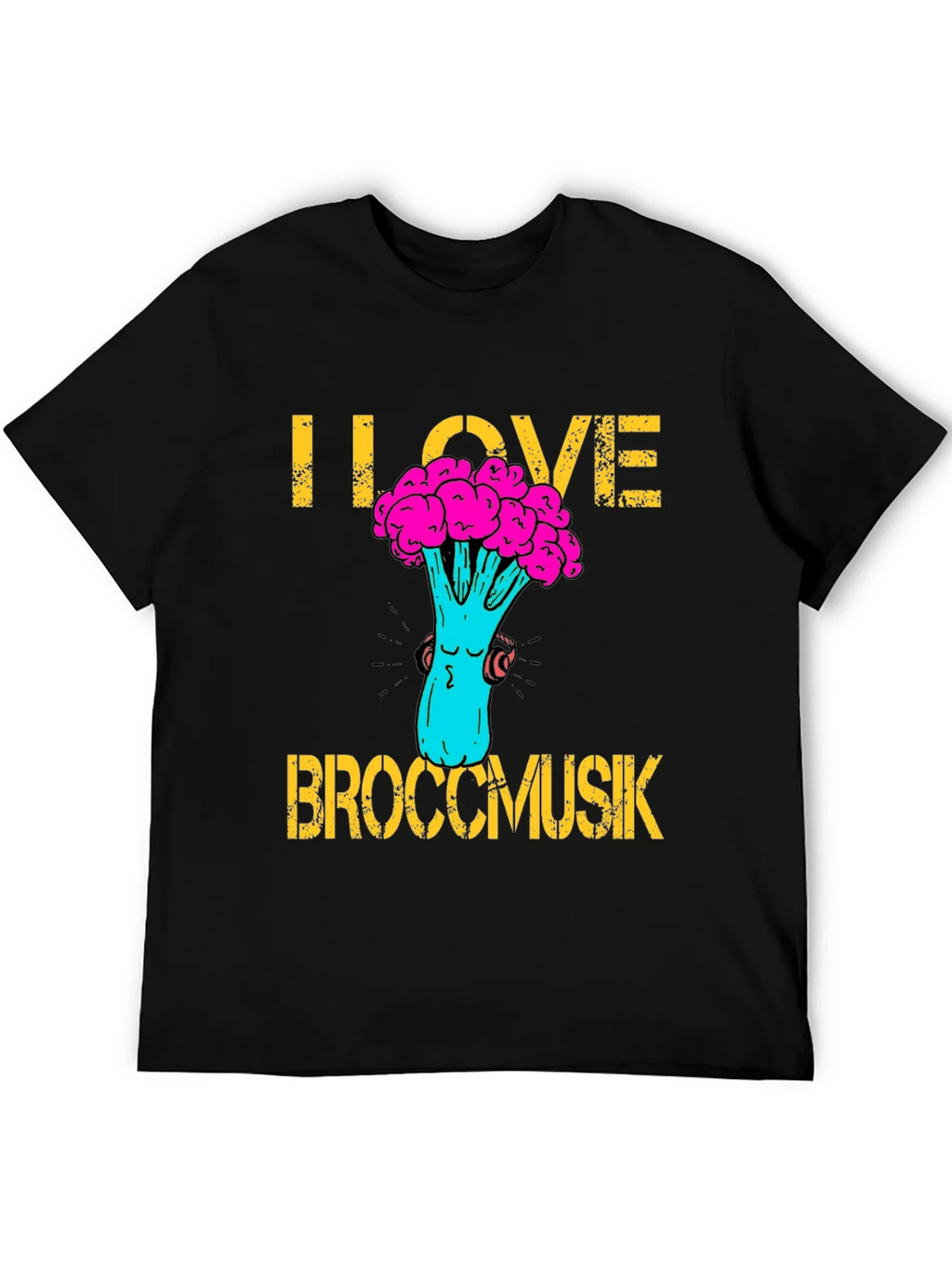 I Love Broccomusik T-Shirt product image 5