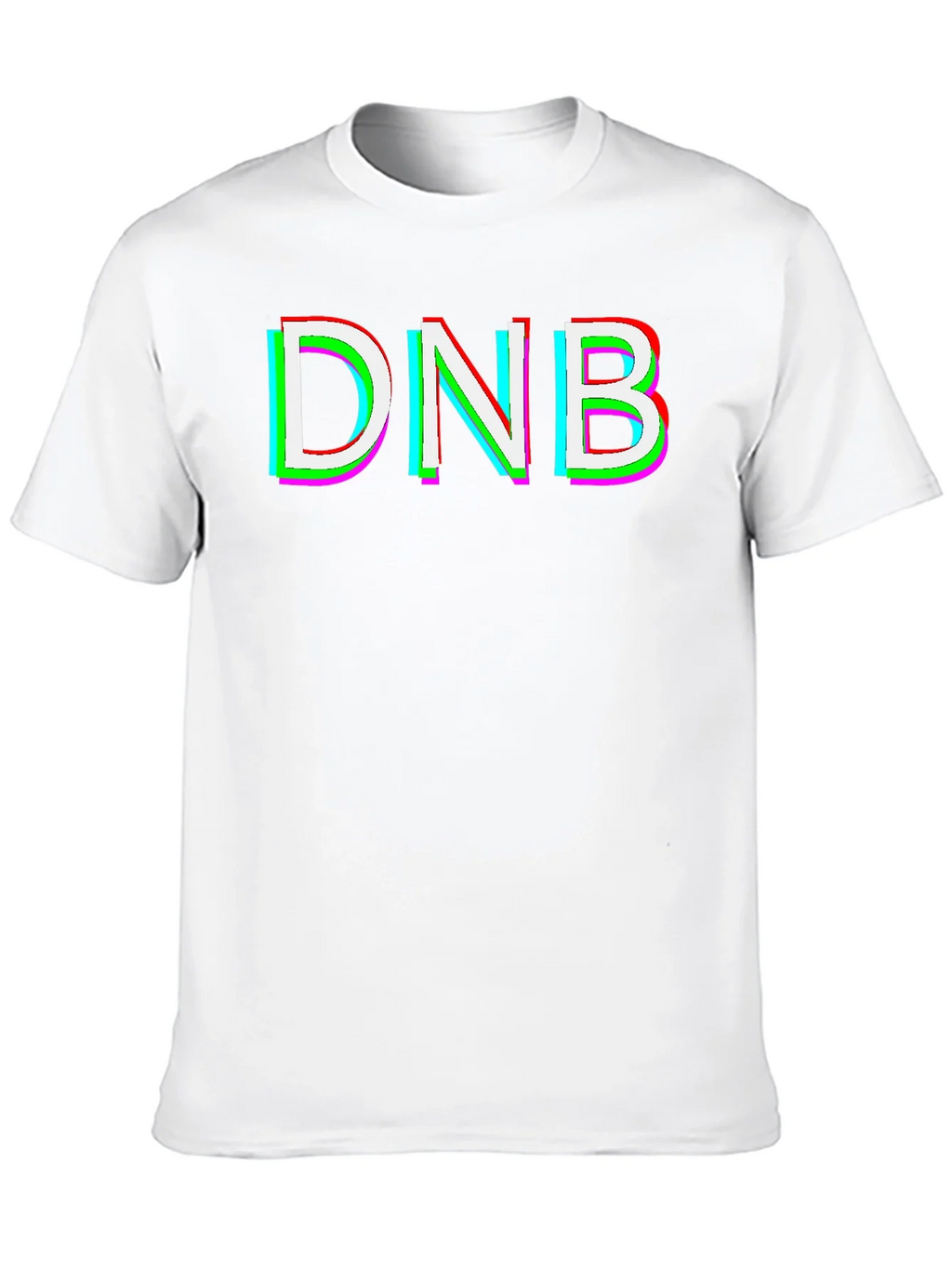 DNB Glitch Graphic T-Shirt - Black product image 9