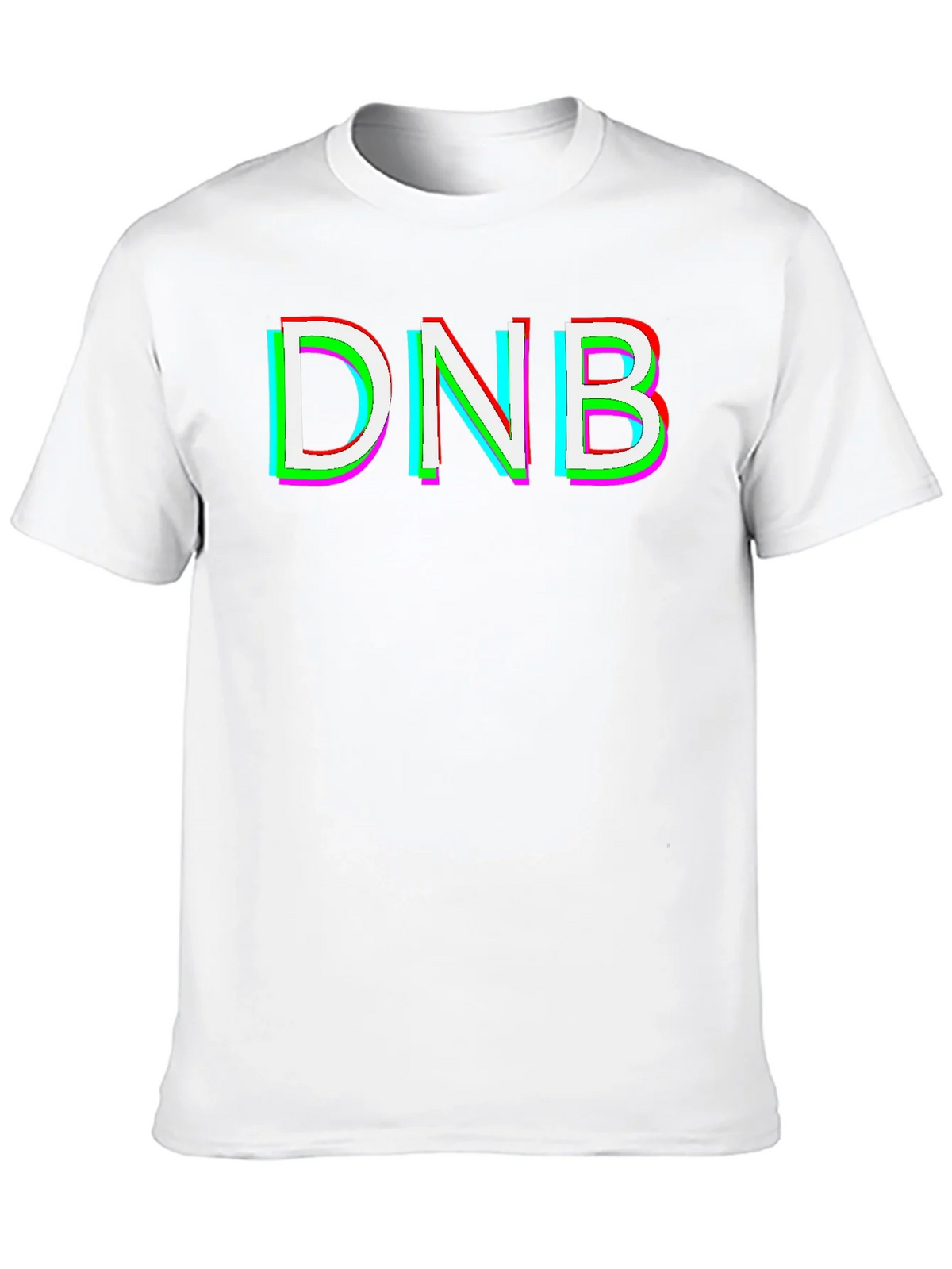 DNB Glitch Graphic T-Shirt - Black product image 9