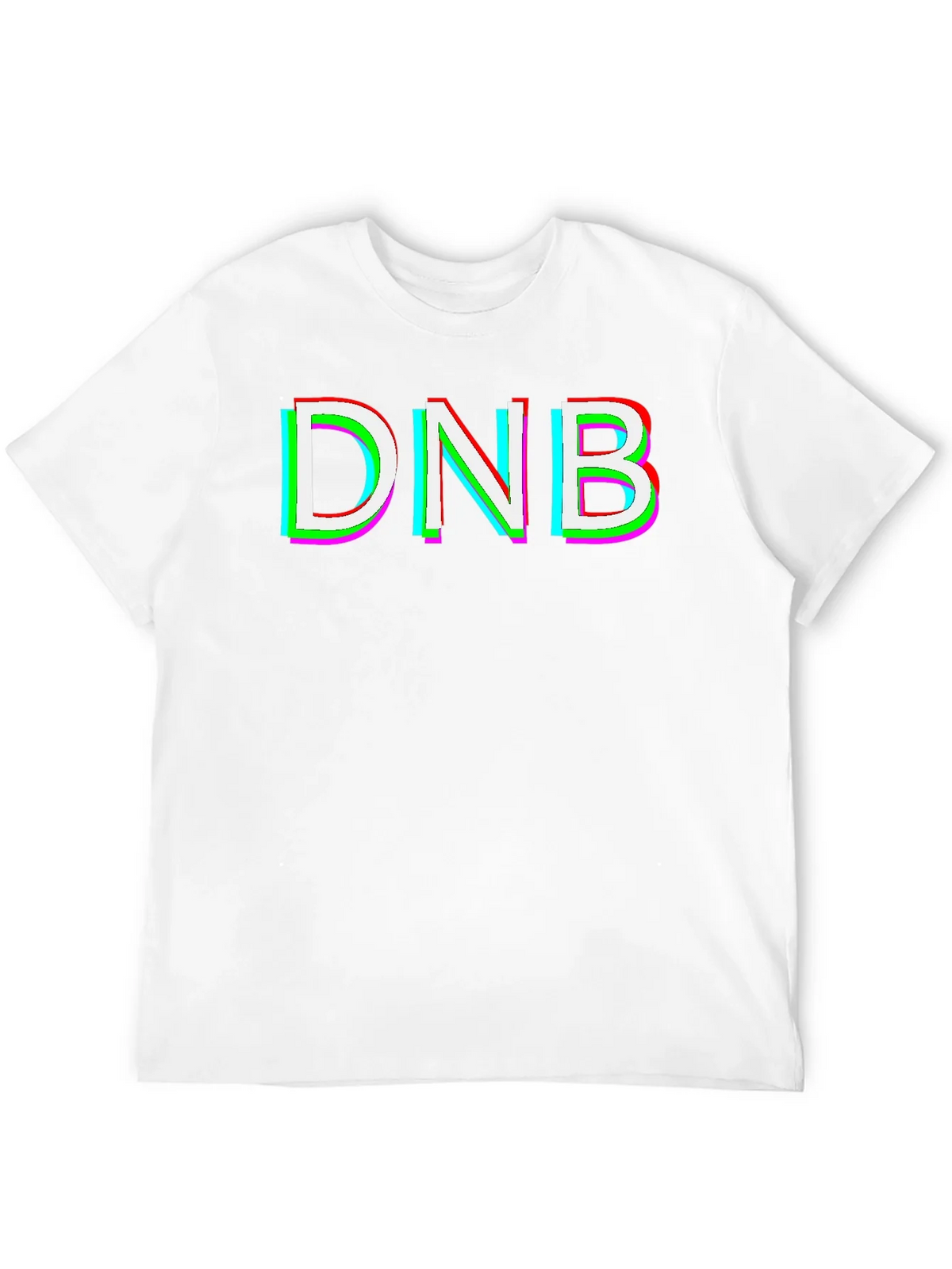 DNB Glitch Graphic T-Shirt - Black product image 11