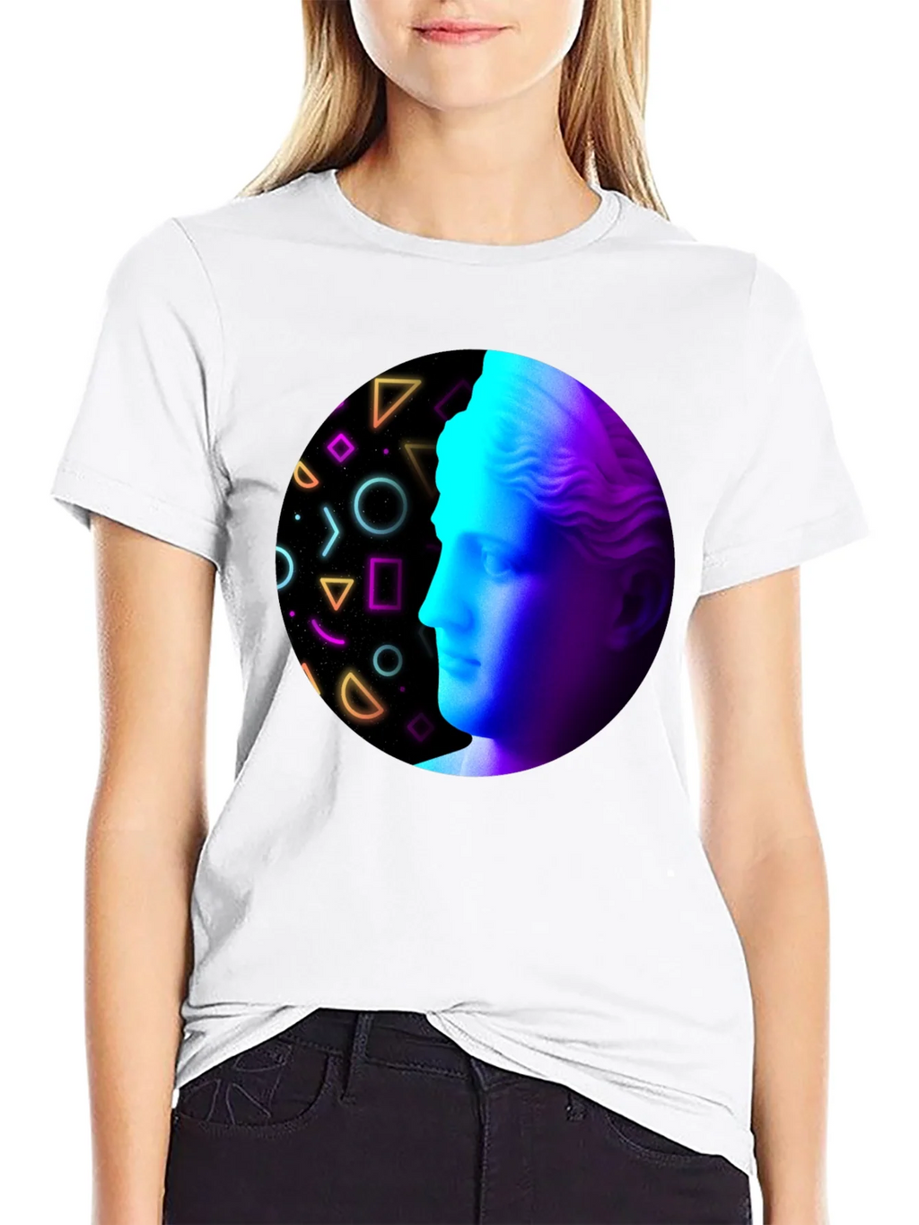 Retro Aesthetic Statue Graphic T-Shirt product image 8