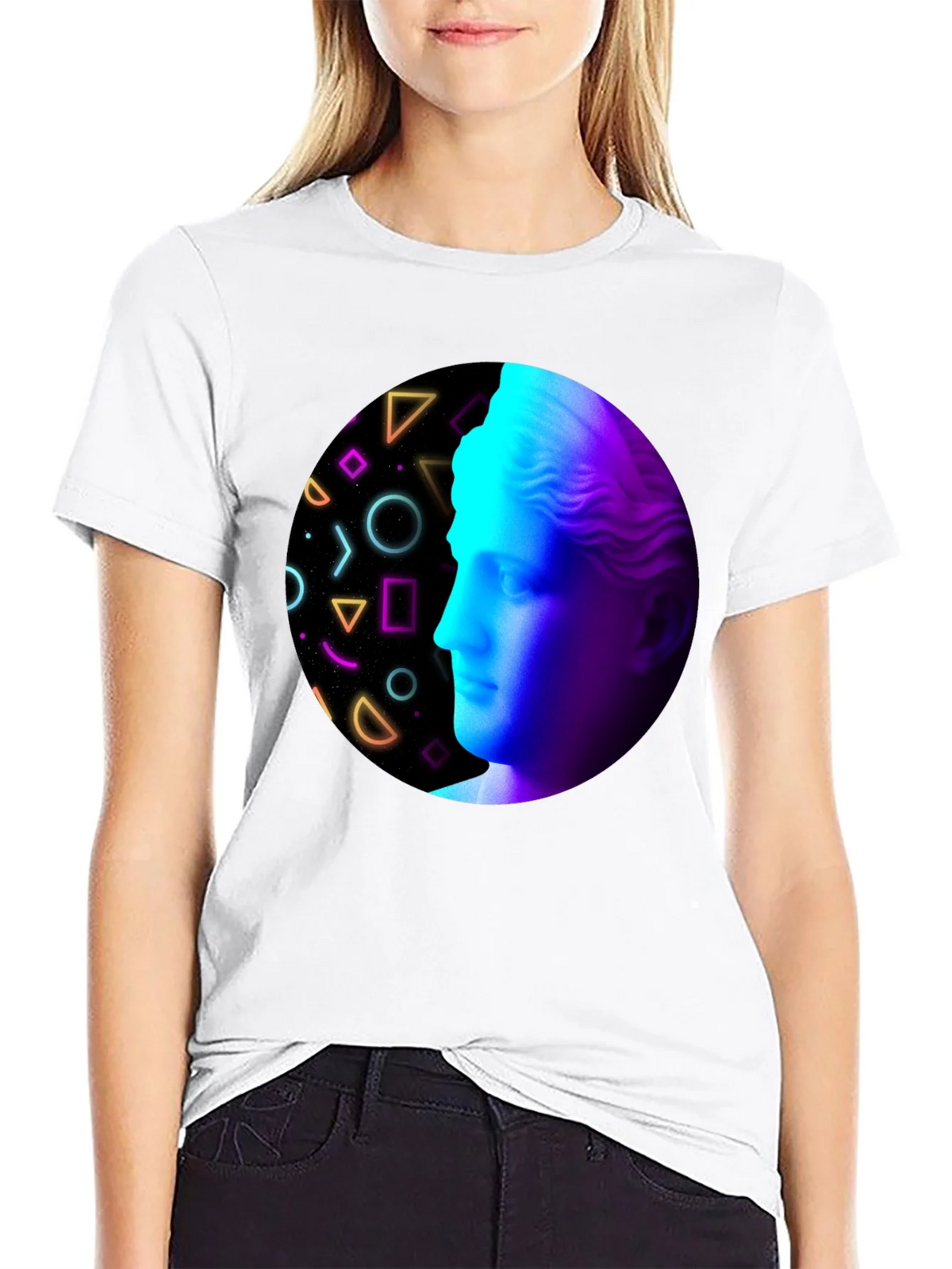 Retro Aesthetic Statue Graphic T-Shirt product image 8