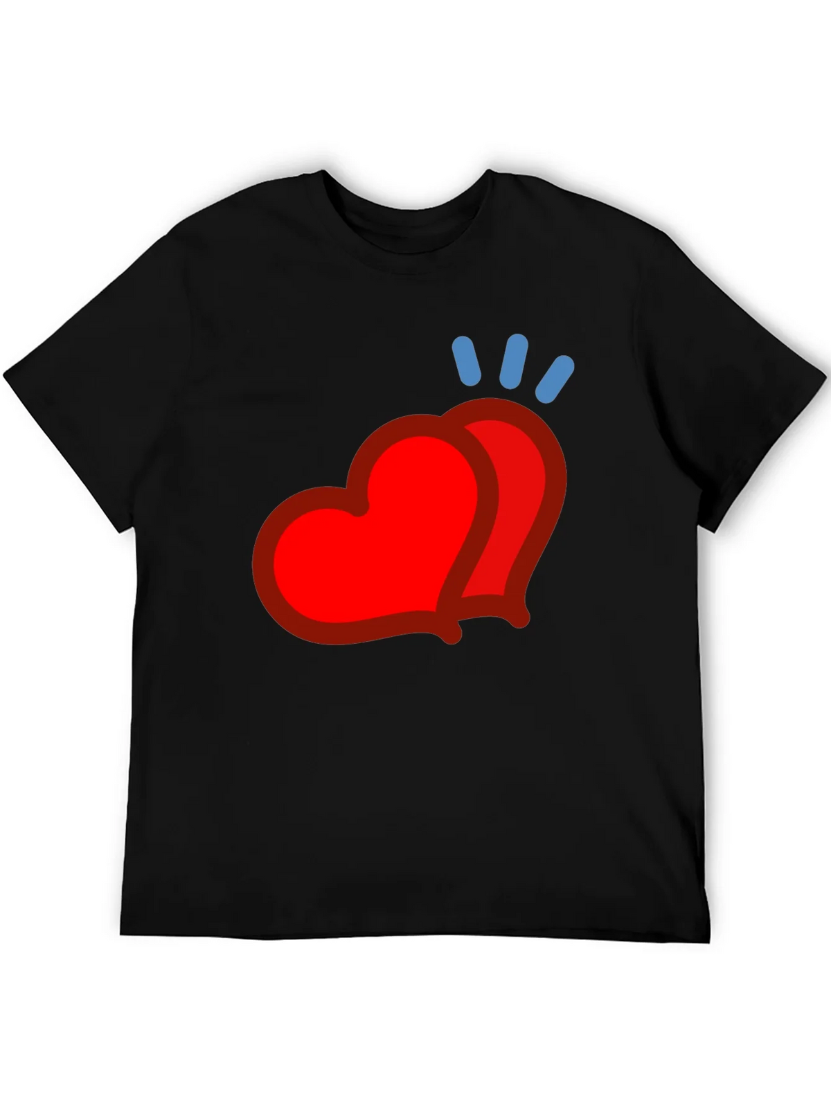 Heart Emoji Graphic Tee - Modern Casual Style product image 5