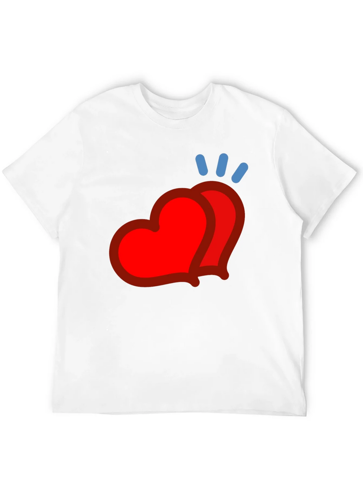 Heart Emoji Graphic Tee - Modern Casual Style product image 11