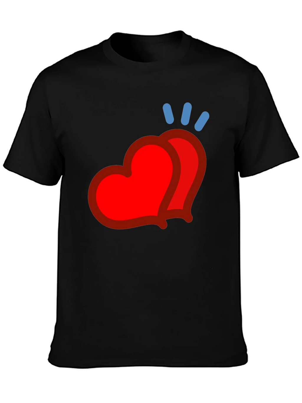 Heart Emoji Graphic Tee - Modern Casual Style product image 3