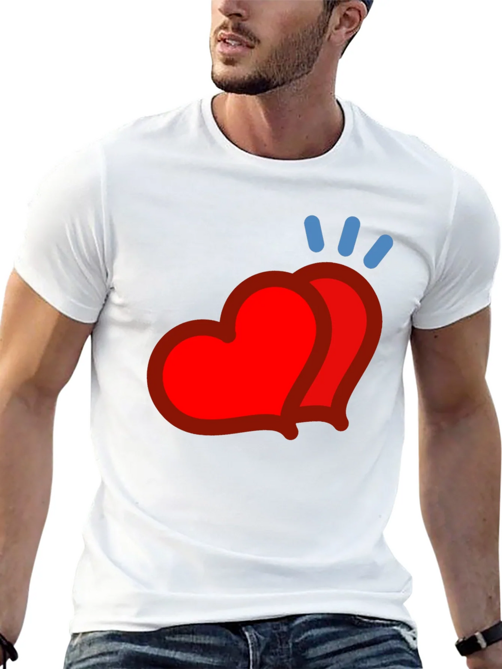 Heart Emoji Graphic Tee - Modern Casual Style product image 12