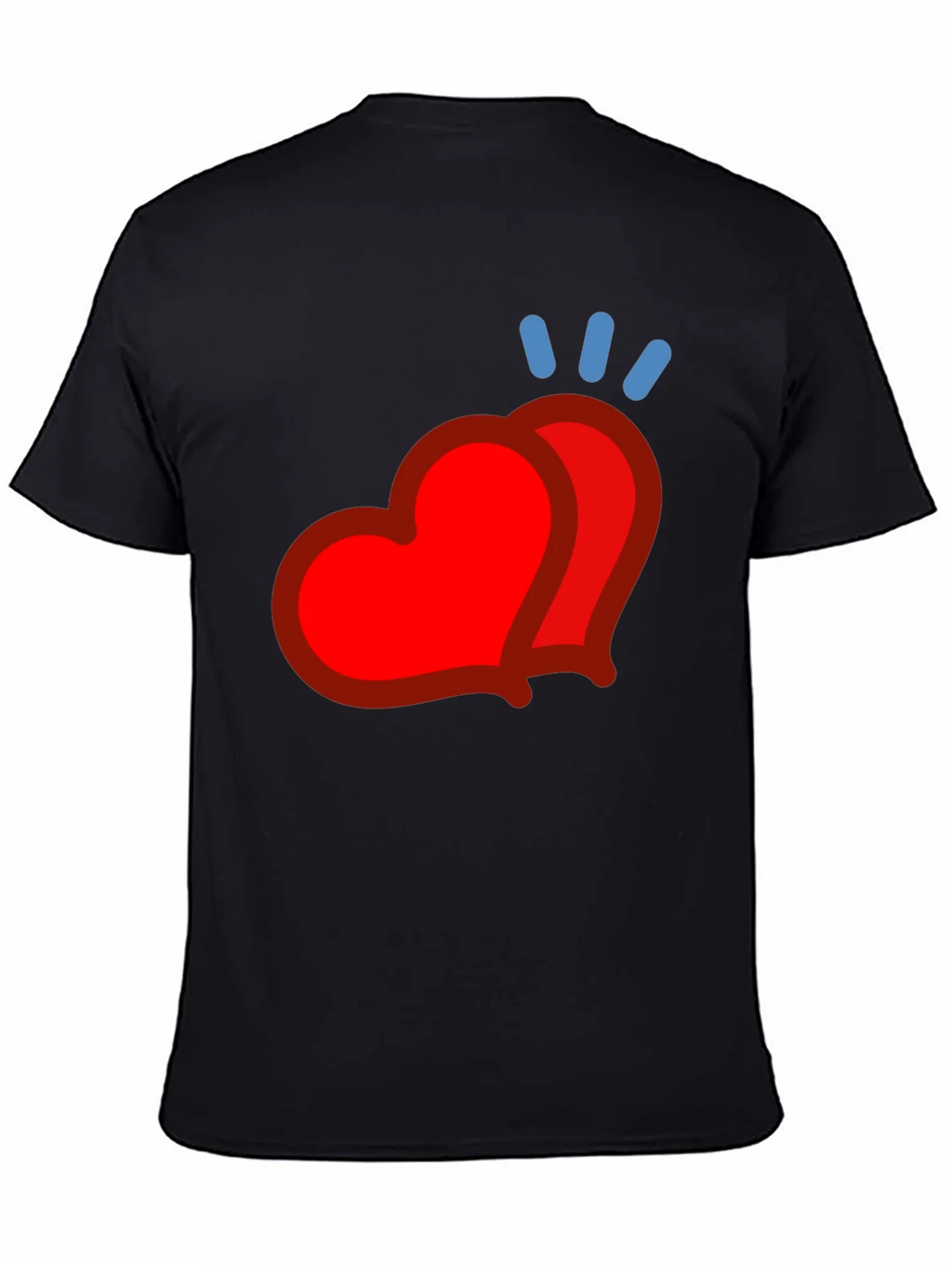 Heart Emoji Graphic Tee - Modern Casual Style product image 4