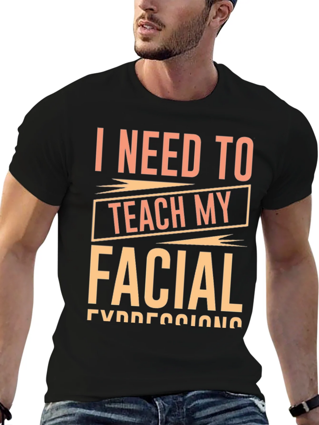 Funny Facial Expressions Graphic Tee product image 6