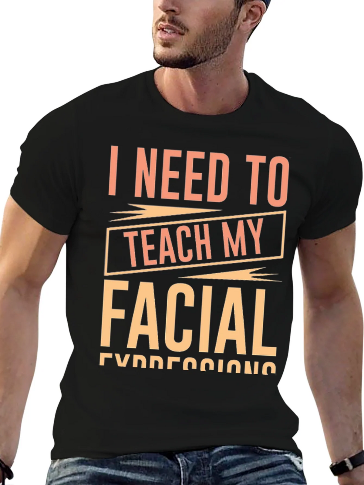 Funny Facial Expressions Graphic Tee product image 6