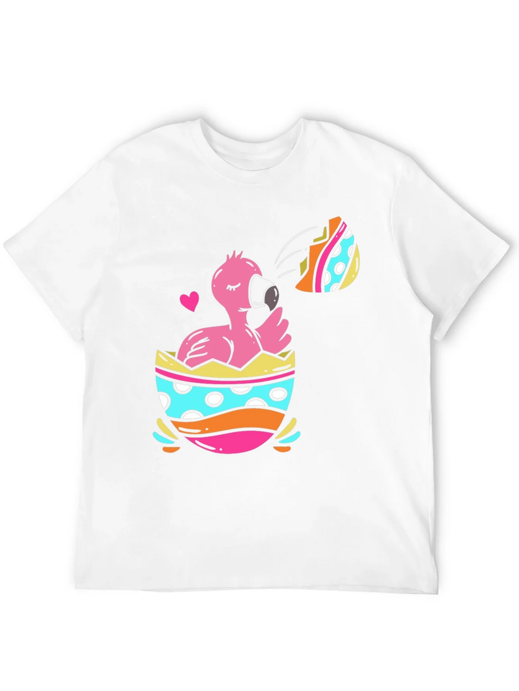 Flamingo Easter Egg T-Shirt product image 6