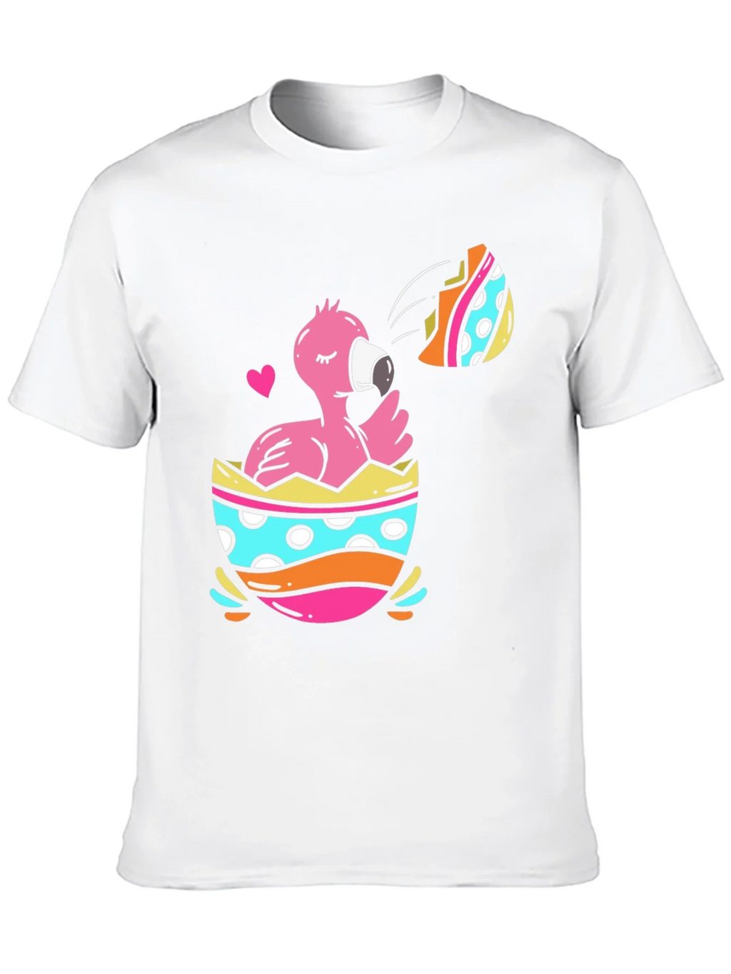 Flamingo Easter Egg T-Shirt product image 5