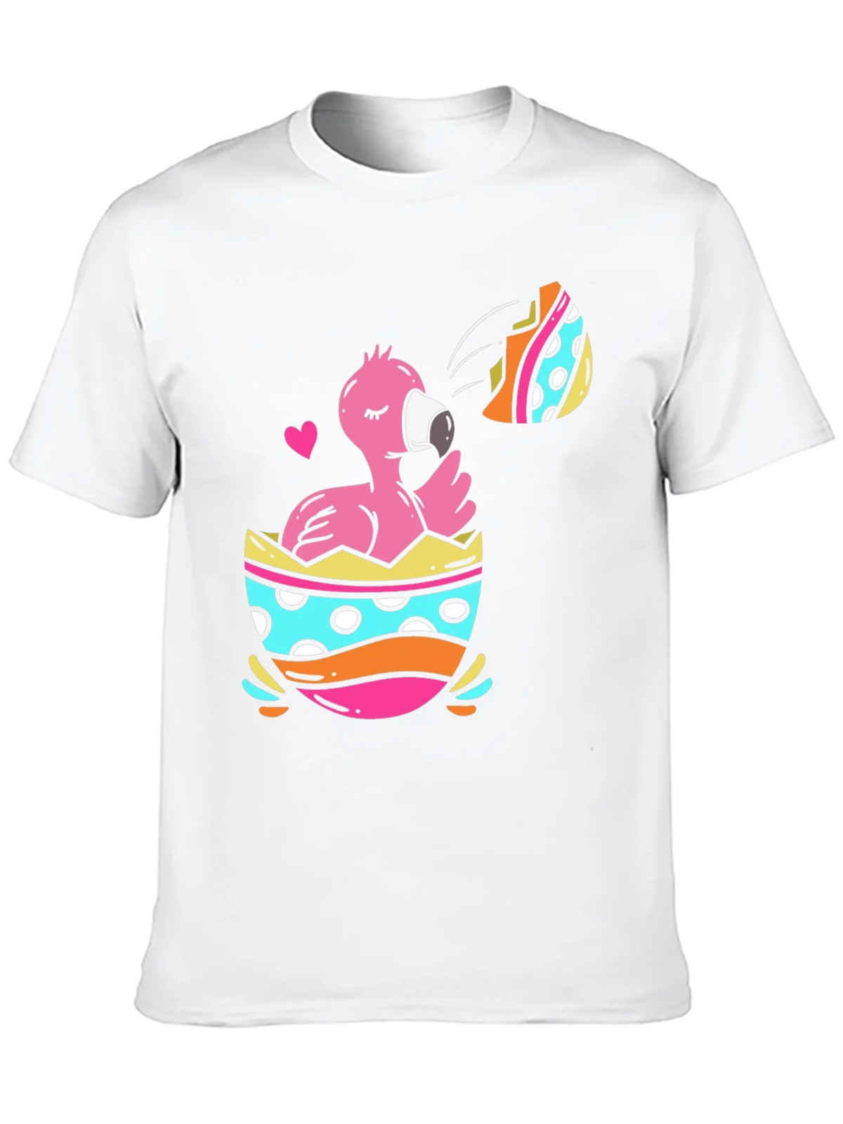 Flamingo Easter Egg T-Shirt product image 5