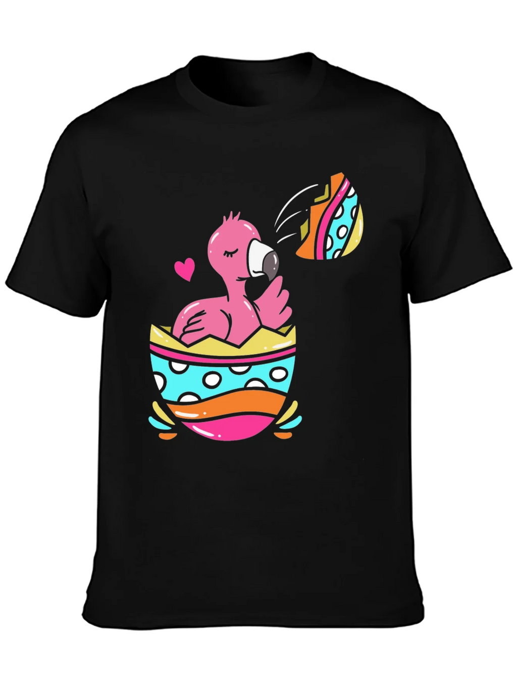 Flamingo Easter Egg T-Shirt product image 1