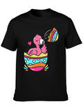 Flamingo Easter Egg T-Shirt product image 1