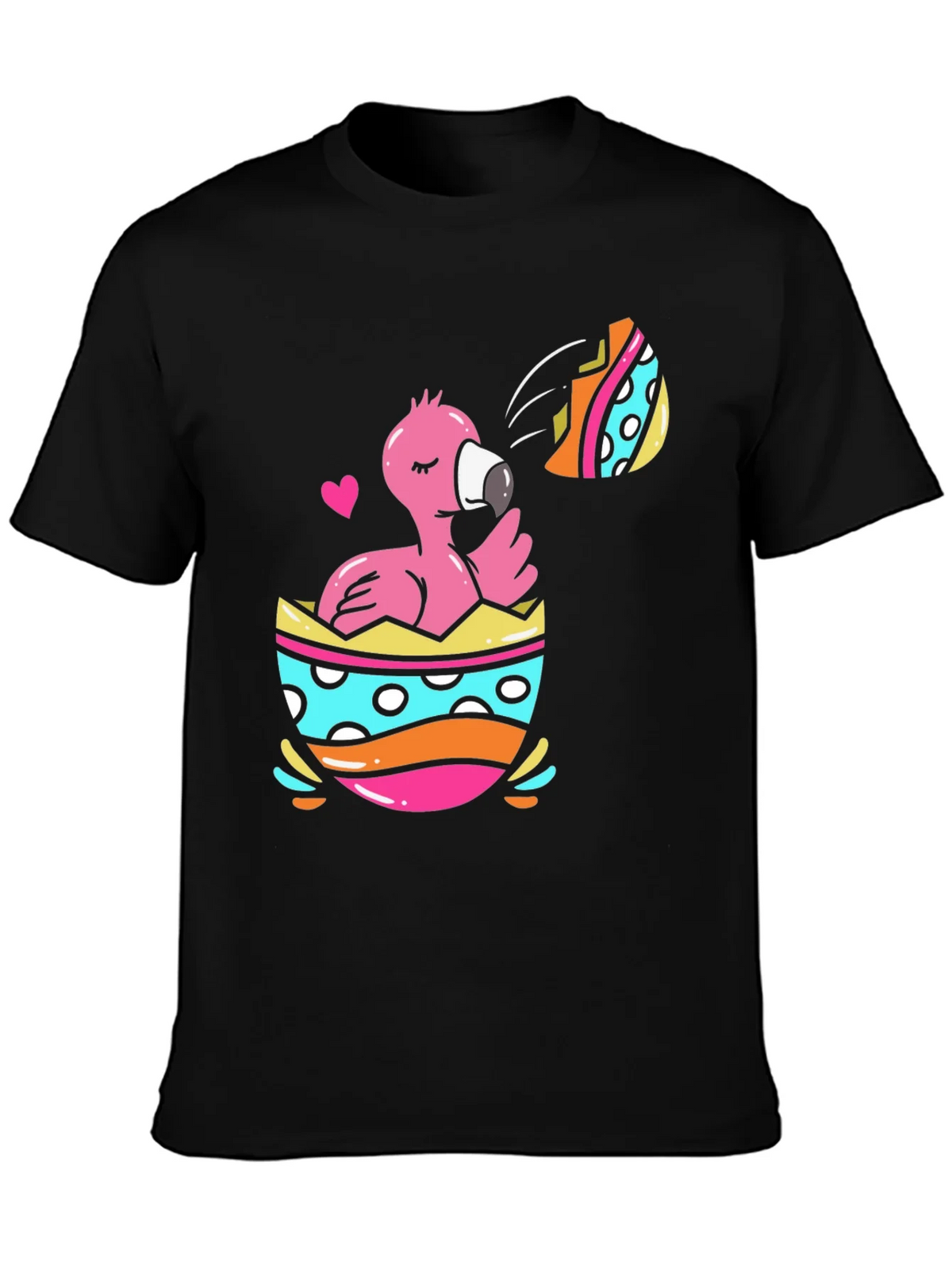 Flamingo Easter Egg T-Shirt product image 1