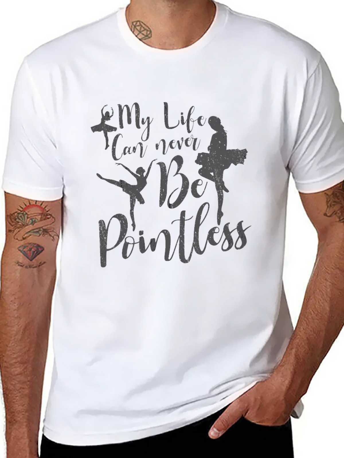 My Life Can Never Be Pointless Ballet T-Shirt product image 7