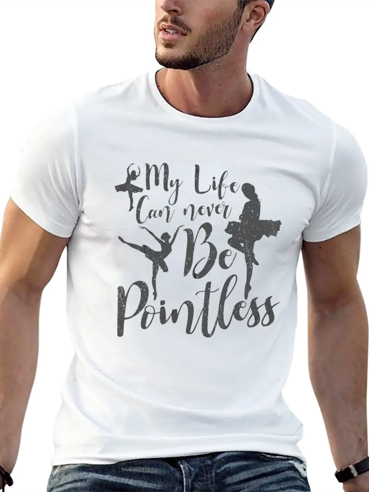 My Life Can Never Be Pointless Ballet T-Shirt product image 12