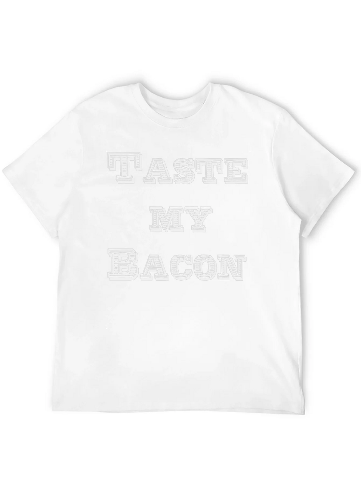 Taste My Bacon Black T-Shirt product image 11