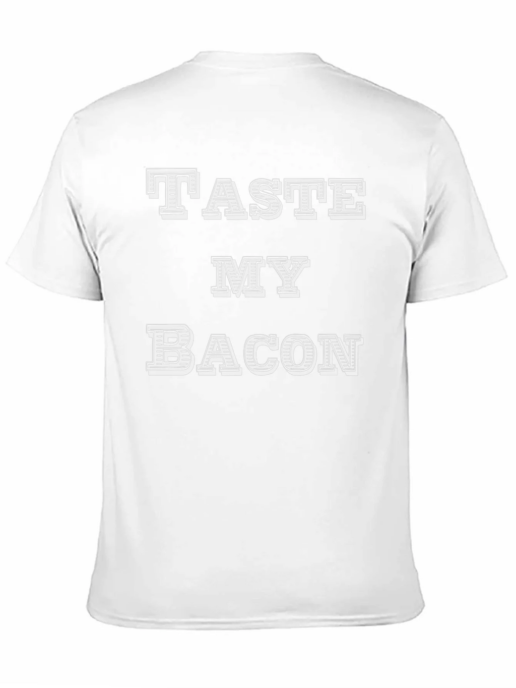 Taste My Bacon Black T-Shirt product image 10