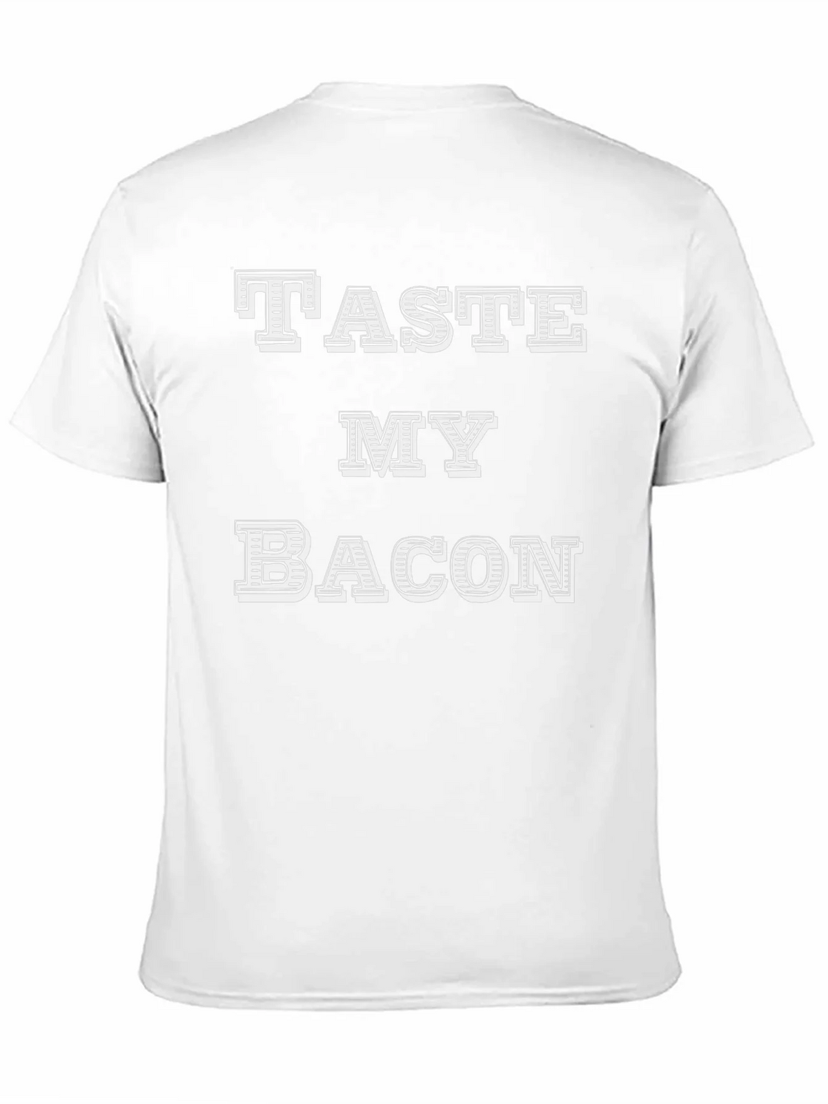 Taste My Bacon Black T-Shirt product image 10