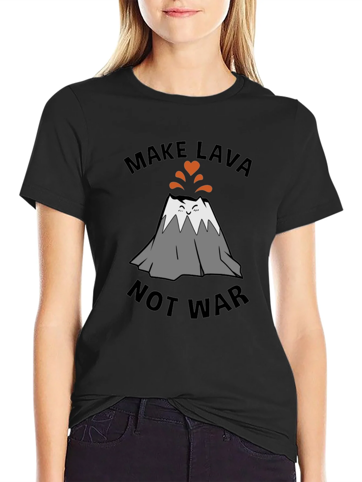 Make Lava Not War T-Shirt product image 2