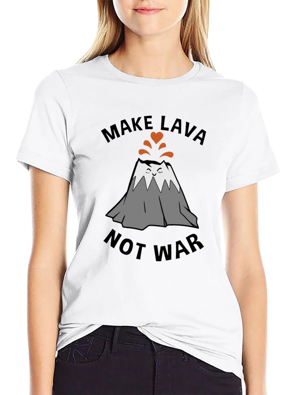 Make Lava Not War T-Shirt product image 8