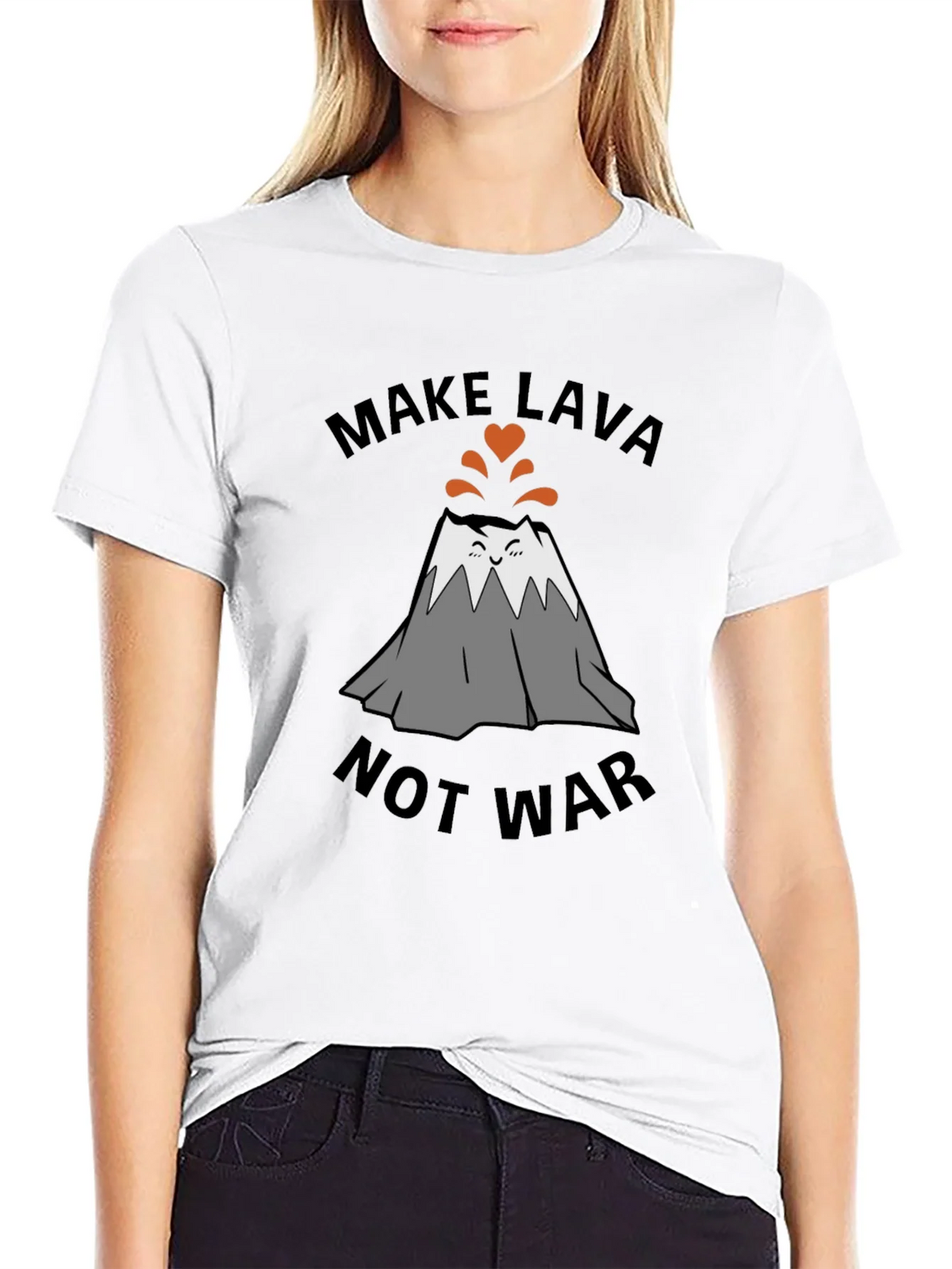 Make Lava Not War T-Shirt product image 8