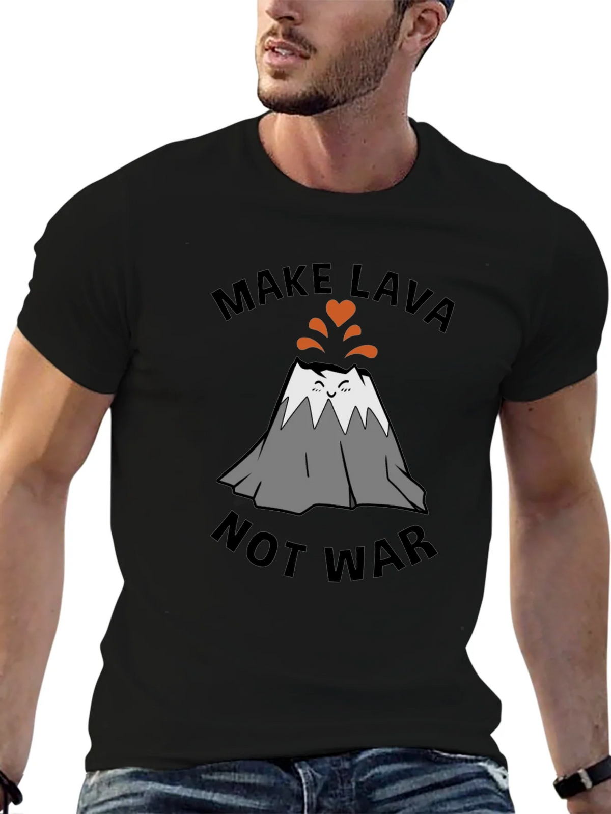 Make Lava Not War T-Shirt product image 6