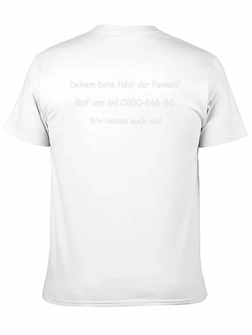 Humorous T-Shirt - Dein Date fehlt der Funken? (German) product image 10