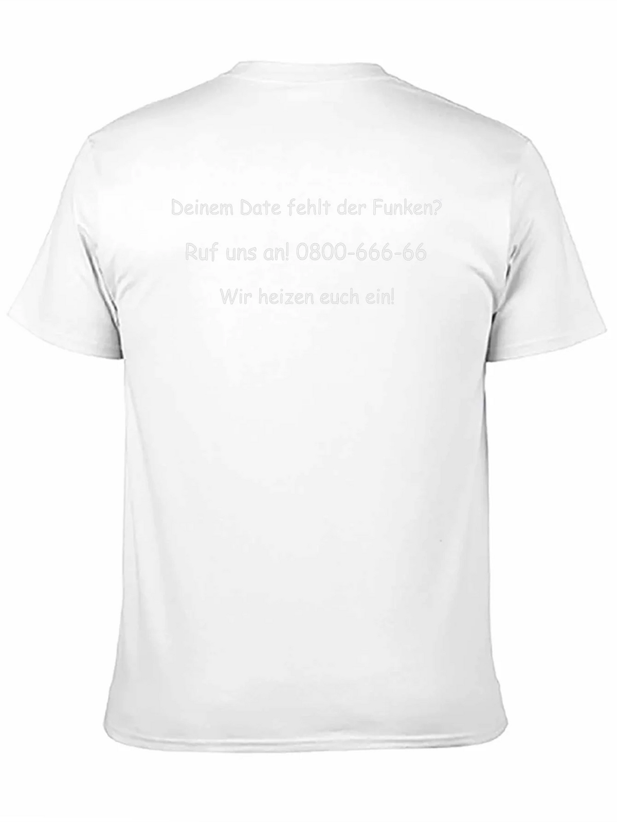 Humorous T-Shirt - Dein Date fehlt der Funken? (German) product image 10