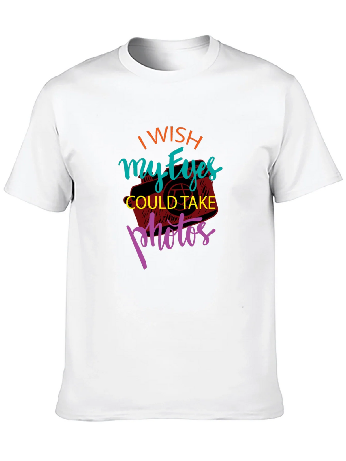 I Wish My Eyes Could Take Photos Graphic Tee product image 8