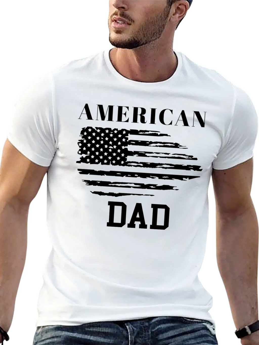American Dad Flag T-Shirt product image 12
