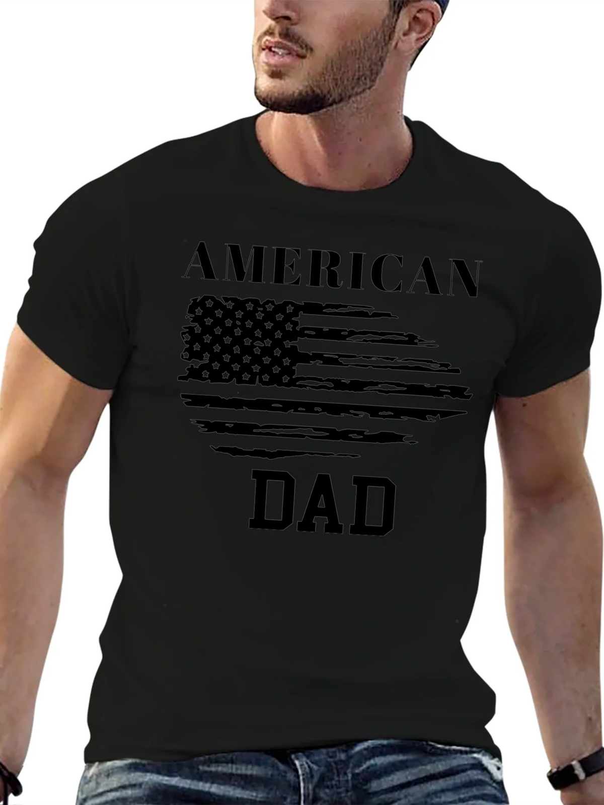 American Dad Flag T-Shirt product image 6