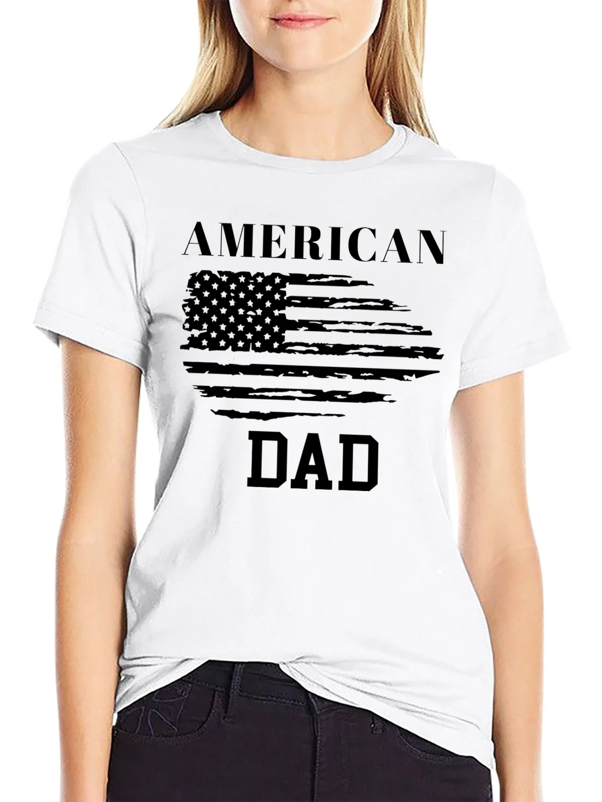 American Dad Flag T-Shirt product image 8