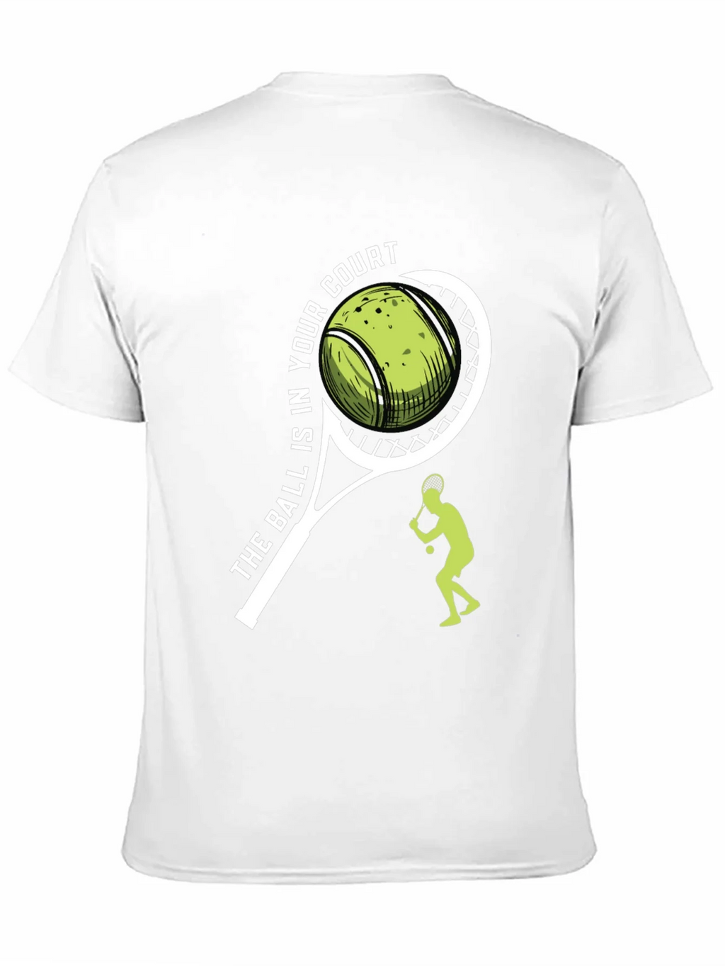 Tennis Ball in Your Court Graphic Tee product image 10