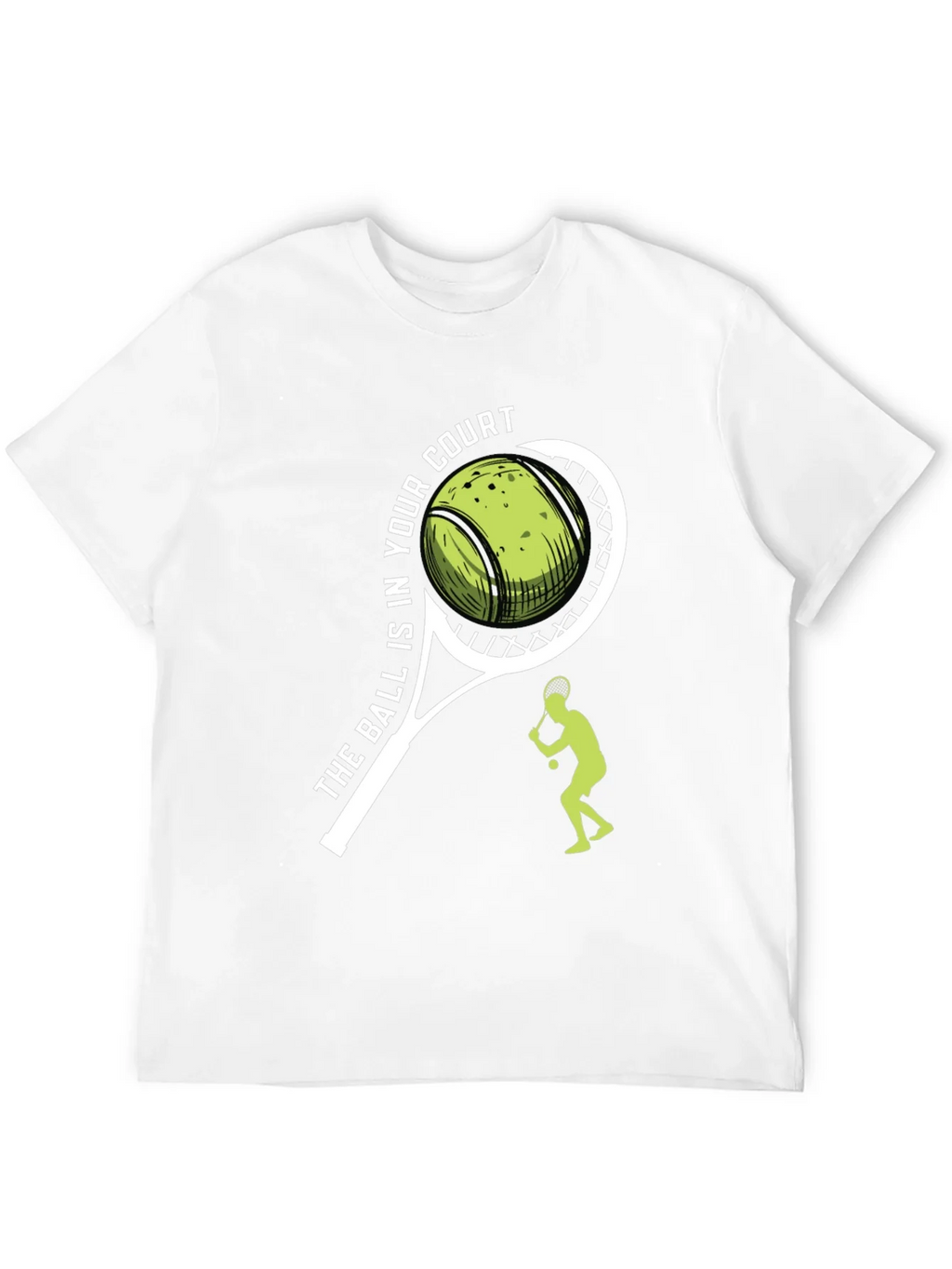 Tennis Ball in Your Court Graphic Tee product image 11