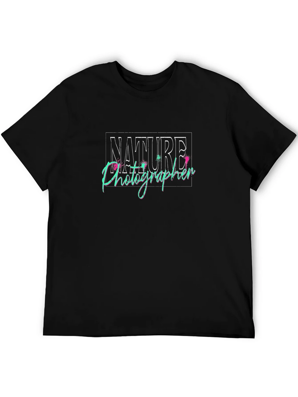 Nature Photographer Graphic Tee - Black Casual Shirt product image 5