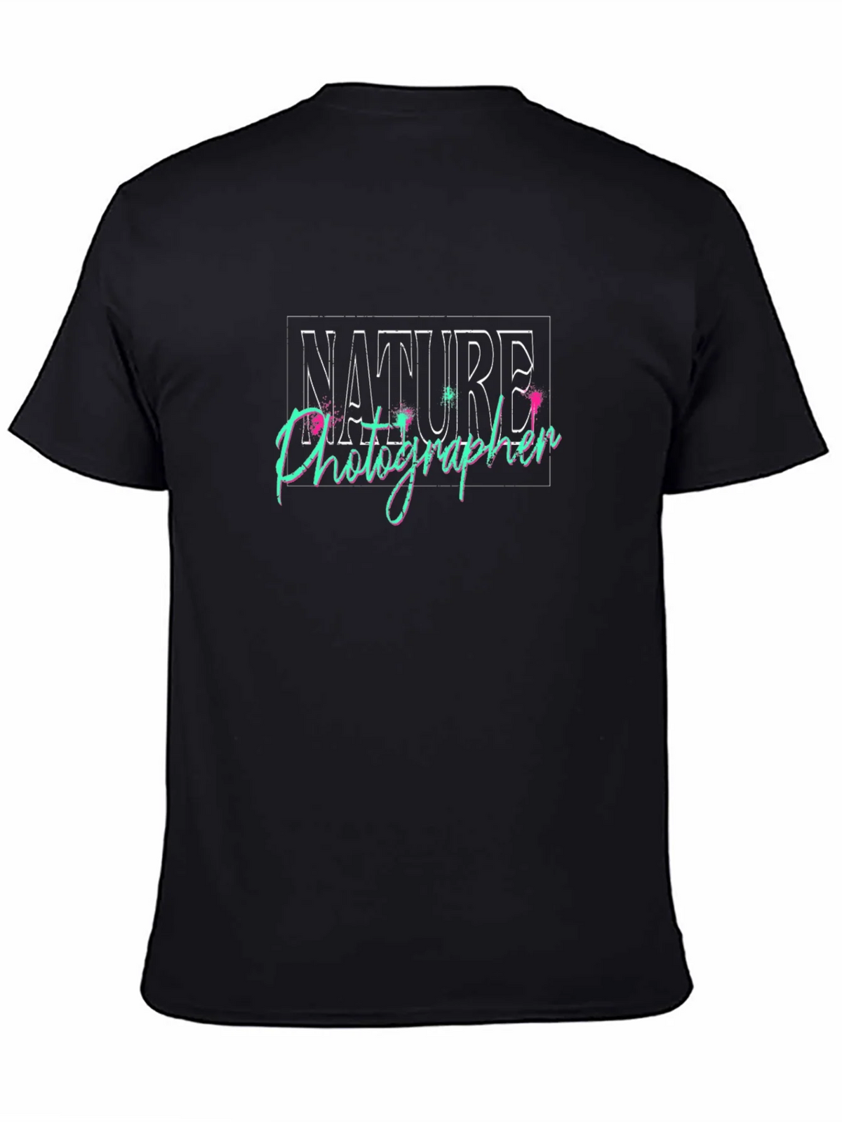 Nature Photographer Graphic Tee - Black Casual Shirt product image 4