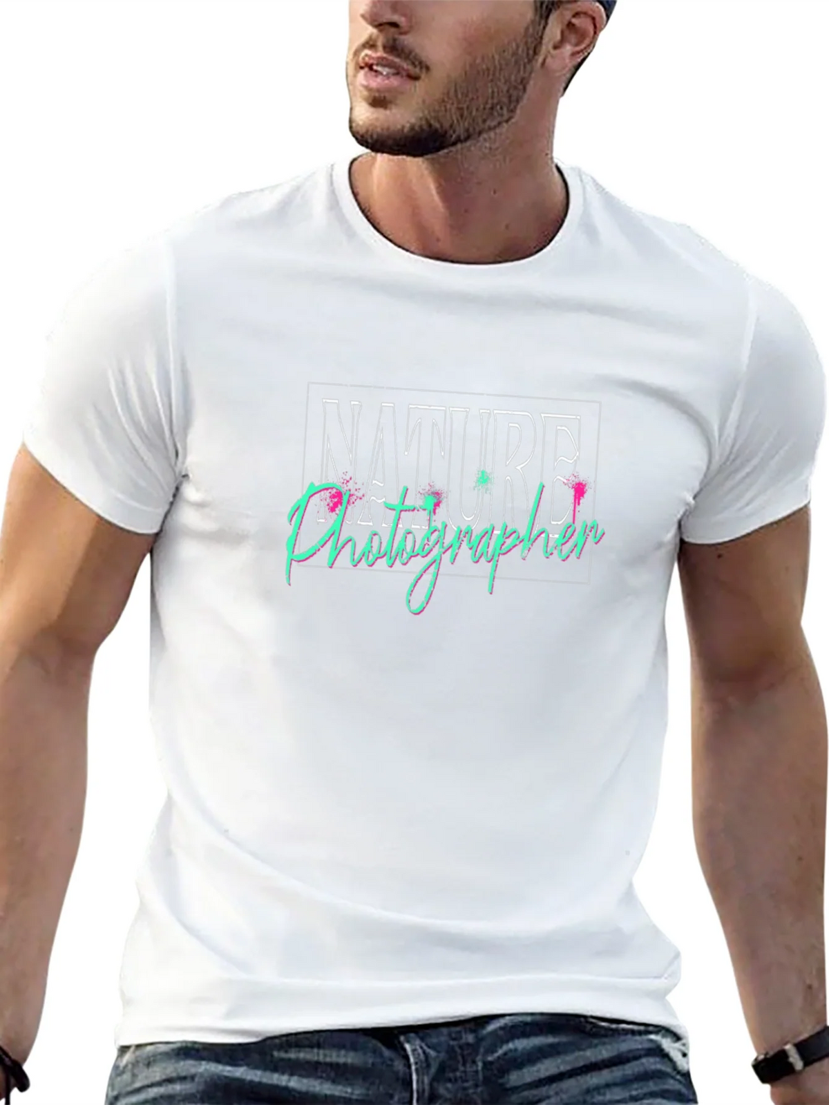 Nature Photographer Graphic Tee - Black Casual Shirt product image 12