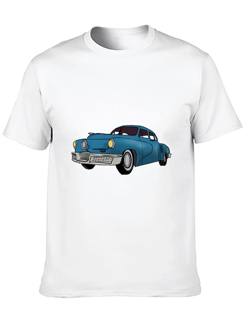 Classic Car Graphic Tee - Black Cotton T-Shirt product image 9