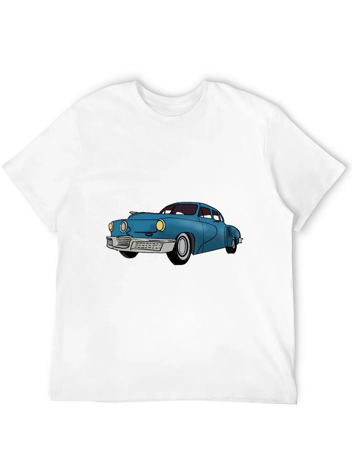 Classic Car Graphic Tee - Black Cotton T-Shirt product image 11