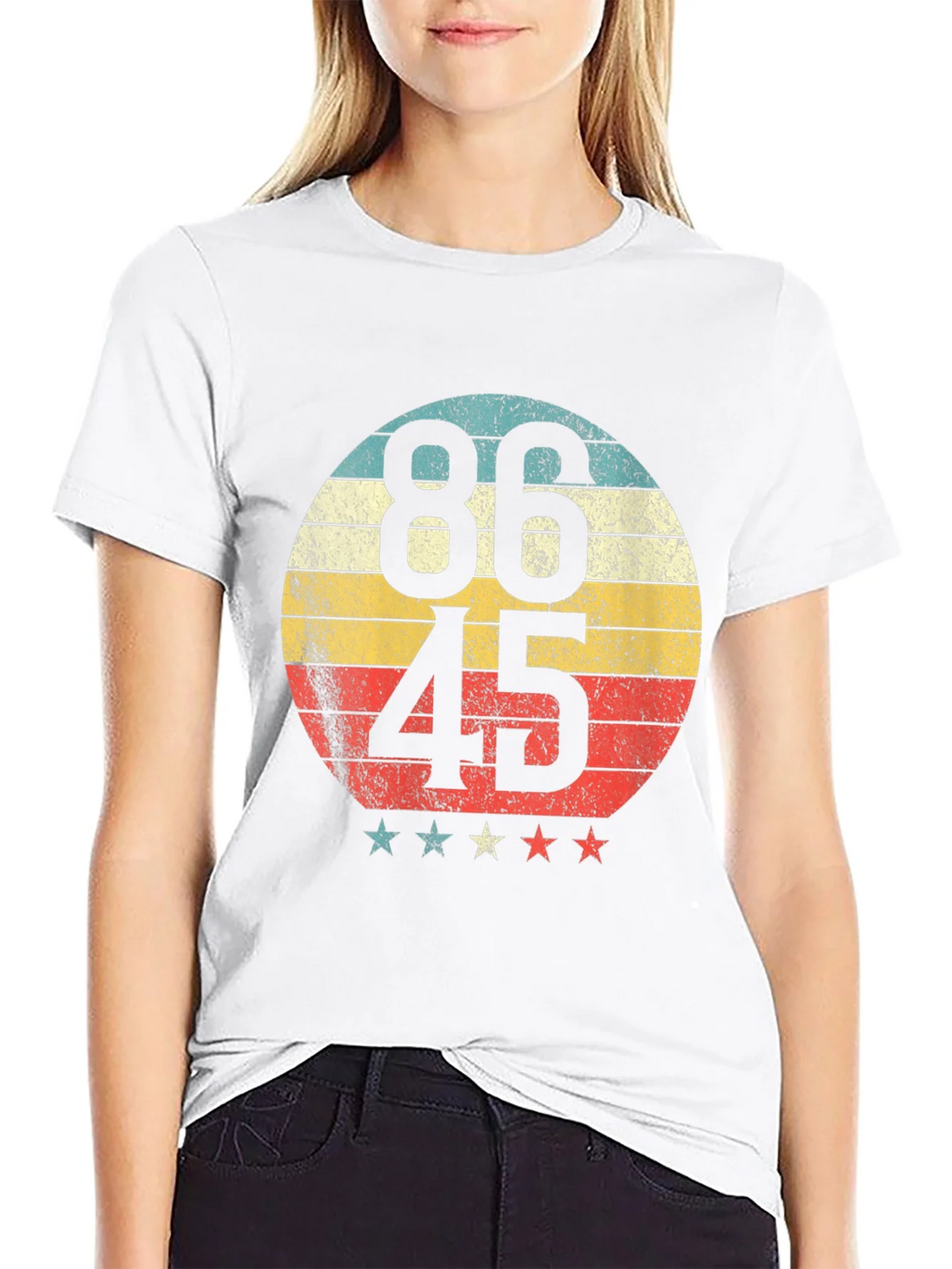 86 45 Retro Graphic Tee - Political Statement T-Shirt product image 8