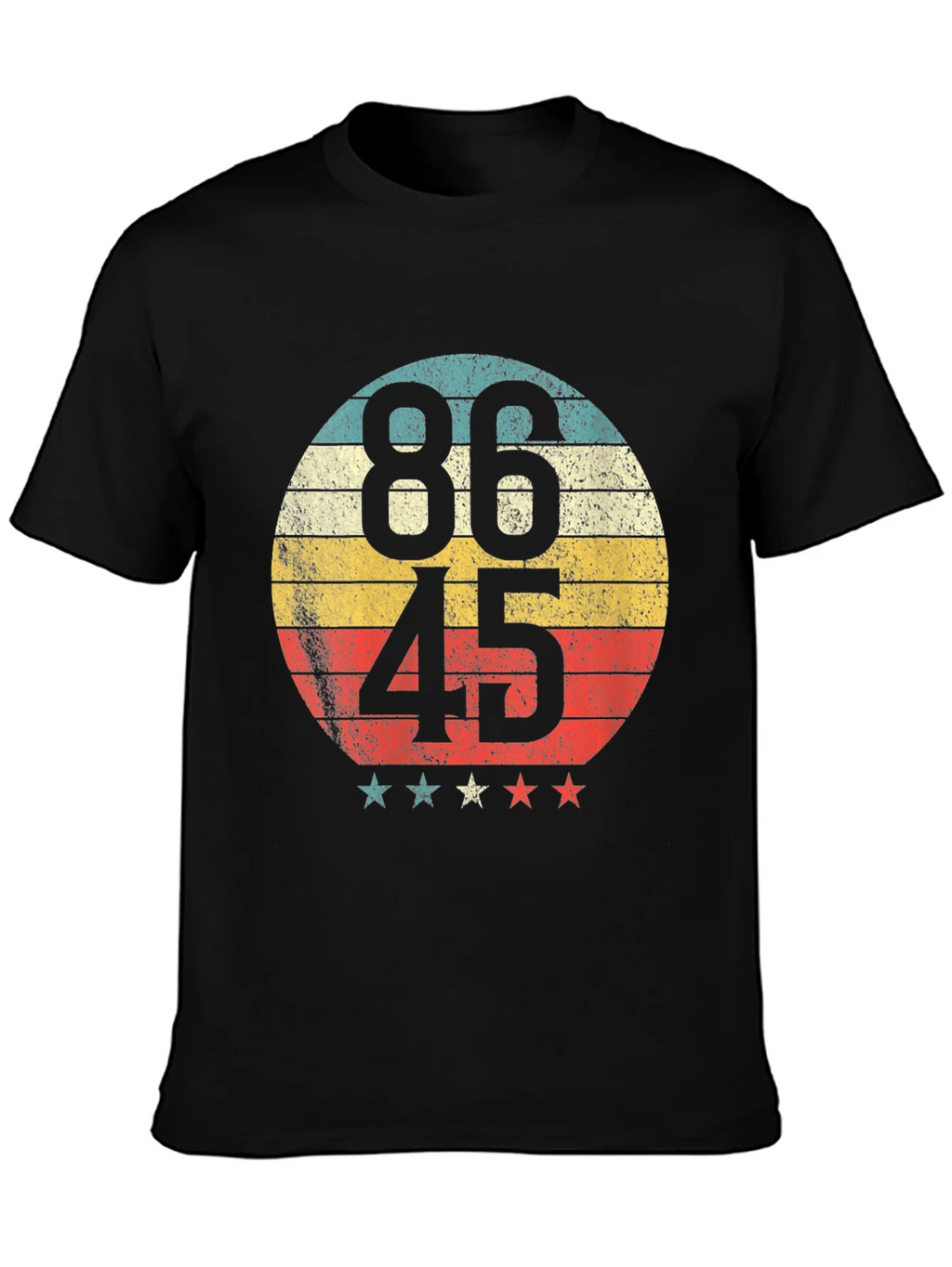 86 45 Retro Graphic Tee - Political Statement T-Shirt product image 3